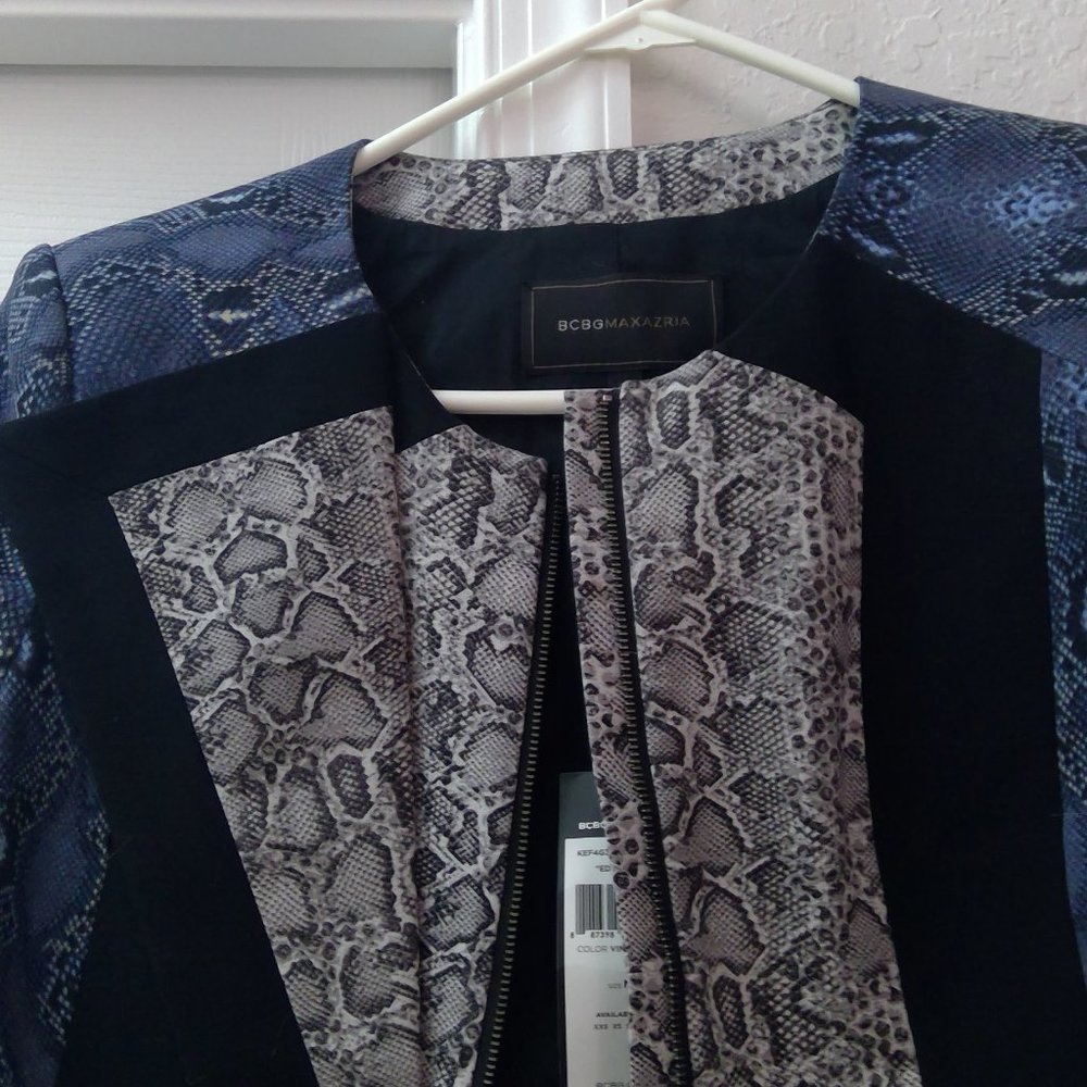 Bcbg Python Printed Jacket - image 2